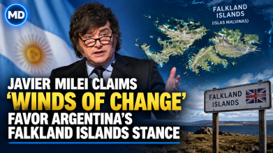 Javier Milei Claims 'Winds of Change' Favor Argentina's Falkland Islands Stance