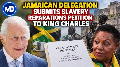 Jamaican Delegation Submits Slavery Reparations Petition to King Charles