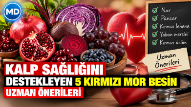 Kalp sağlığını destekleyen 5 kırmızı-mor besin: Uzman önerileri