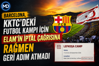 Barcelona, KKTC’deki futbol kampı için ELAM’ın iptal çağrısına rağmen geri adım atmadı