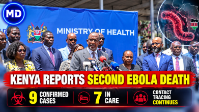 Kenya Reports First Ebola Fatality Following Citizen's Return from DR Congo