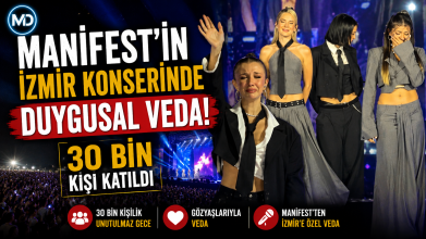 Manifest’in İzmir konserinde duygusal veda: 30 bin kişi katıldı