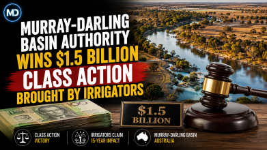 Murray-Darling Basin Authority Wins $1.5 Billion Class Action Brought by Irrigators