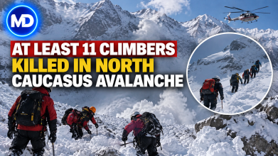 At Least 11 Climbers Killed in North Caucasus Avalanche