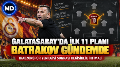 Galatasaray’da Trabzonspor yenilgisi sonrası ilk 11 planı: Batrakov gündemde