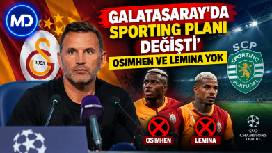 Galatasaray’da Sporting planı değişti: Osimhen ve Lemina yok