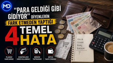 “Para geldiği gibi gidiyor” diyenlerin fark etmeden yaptığı 4 temel hata