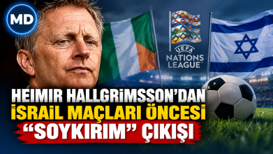 Heimir Hallgrímsson’dan İsrail maçları öncesi ‘soykırım’ çıkışı