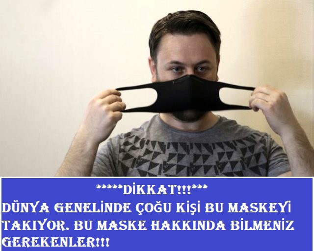 Uzmanlar Yıkanabilir Siyah Maske Hakkında Uyardı: Bunu Mutlaka Bilmelisiniz