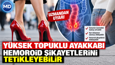 Uzmandan uyarı: Yüksek topuklu ayakkabı hemoroid şikâyetlerini tetikleyebilir