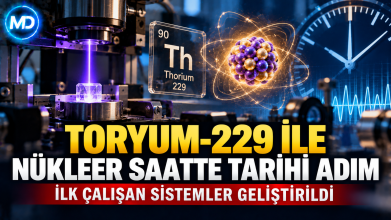 Nükleer saatlerde tarihi dönüm noktası: Toryum-229 ile ilk çalışan sistemler geliştirildi