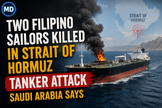 Two Filipino Sailors Killed in Strait of Hormuz Tanker Attack, Saudi Arabia Says