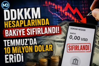 DDKKM hesaplarında bakiye sıfırlandı: Temmuzda 10 milyon dolar eridi