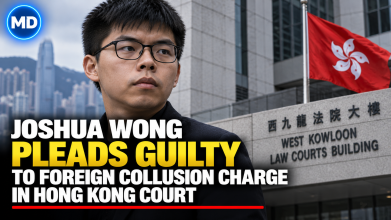 Joshua Wong Pleads Guilty to Foreign Collusion Charge in Hong Kong Court