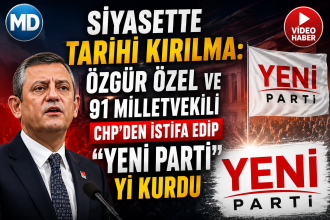 Siyasette Tarihi Kırılma: Özgür Özel ve 91 Milletvekili CHP'den İstifa Edip 
