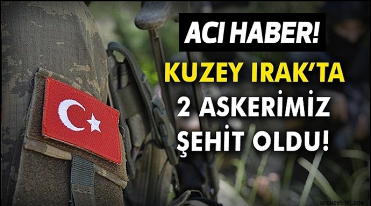 Kuzey Irak'ta yürütülen Pençe-3 operasyonu çerçevesinde 2 Mehmetçik şehit oldu.