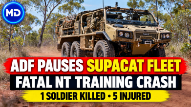 Australian Defence Force Pauses Supacat Vehicle Operations After Fatal NT Crash