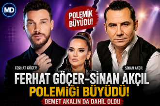 Ferhat Göçer-Sinan Akçıl polemiği büyüdü: Demet Akalın da dahil oldu