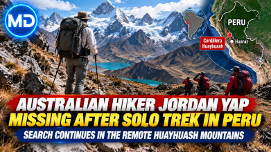 Australian Hiker Jordan Yap Missing After Solo Trek in Peru