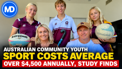Australian Community Youth Sport Costs Average Over $4,500 Annually, Study Finds