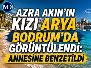 Azra Akın’ın kızı Arya Bodrum’da görüntülendi: Annesine benzetildi