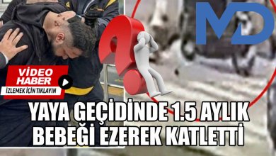 Yaya geçidinde 1.5 yaşındaki bebeği ezerek katletti