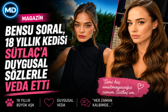 Bensu Soral, 18 yıllık kedisi Sütlaç’a duygusal sözlerle veda etti