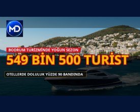 Bodrum’a 7 ayda 549 bin 500 yabancı turist geldi