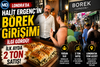 Halit Ergenç’in Londra’daki börek girişimi ilgi gördü: İlk ayda 2 ton satış