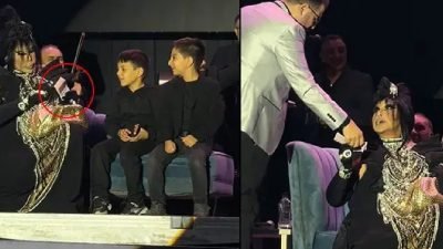 Bülent Ersoy’un Bursa konserinde dikkat çeken jest: İki çocuğa deste deste harçlık