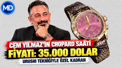 Cem Yılmaz’ın Chopard saati gündemde: Fiyatı 35 bin dolar