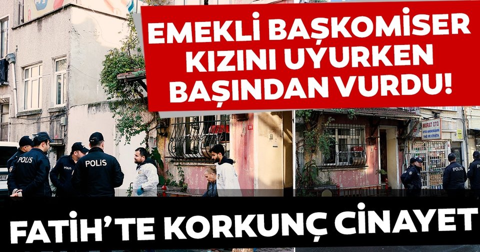 Emekli başkomiser kızını uykusunda öldürdü