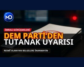 DEM Parti’den İmralı tutanakları açıklaması: Resmî olmayan belgelere itibar etmeyin