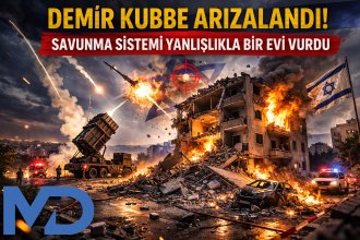 Demir Kubbe arızalandı: Savunma sistemi yanlışlıkla bir evi vurdu