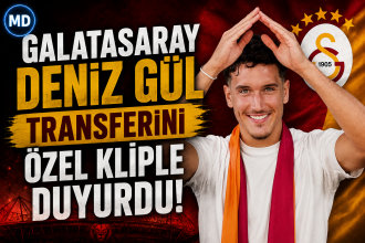 Galatasaray, Deniz Gül transferini özel kliple duyurdu