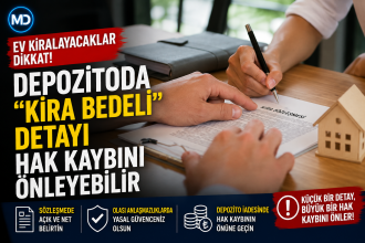 Ev kiralayacaklar dikkat: Depozitoda “kira bedeli” detayı hak kaybını önleyebilir