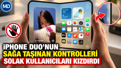 iPhone Duo’nun sağa taşınan kontrolleri solak kullanıcıları kızdırdı