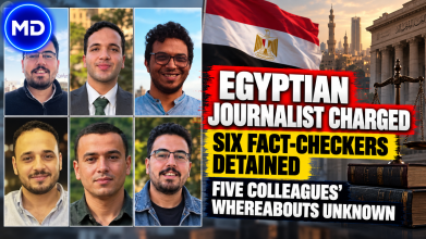 Egyptian Fact-Checking Journalist Charged with Joining Terrorist Group