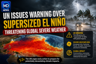 UN Issues Warning Over 'Supersized' El Niño Threatening Global Severe Weather