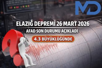 Elazığ Depremi 26 Mart 2026 | AFAD Son Durumu Açıkladı