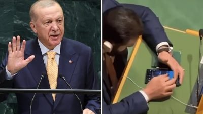 Erdoğan’ın BM konuşması sırasında Ahmed Şara’nın telefonuna baktığı anlar gündem oldu