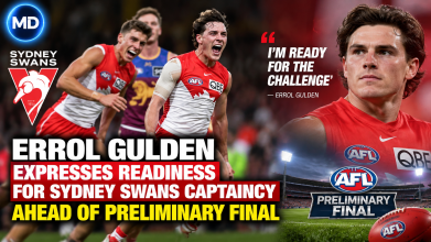 Errol Gulden Expresses Readiness for Sydney Swans Captaincy Ahead of Preliminary Final