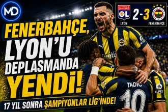 Fenerbahçe, Lyon’u deplasmanda yendi: 17 yıl sonra Şampiyonlar Ligi’nde