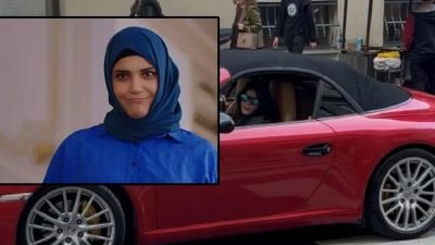 Feyza Civelek, yaklaşık 9 milyon liralık aracıyla Nişantaşı’nda görüntülendi
