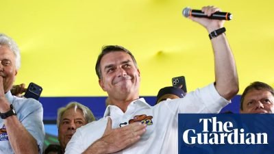 Flávio Bolsonaro Takes First-Round Lead in Brazilian Presidential Election