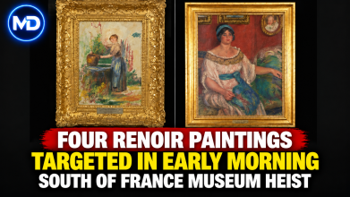 Four Renoir Paintings Targeted in Early Morning South of France Museum Heist