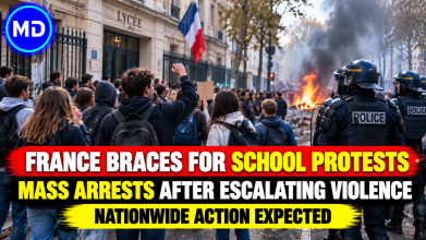 France Braces for Nationwide School Protests Following Escalating Violence and Mass Arrests
