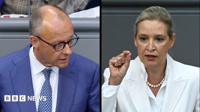 Friedrich Merz Clashes With AfD's Alice Weidel Following Landmark Election Result