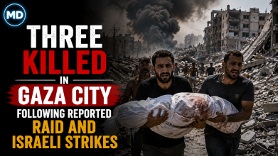 Three Killed in Gaza City Following Reported Raid and Israeli Strikes