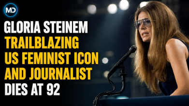 Gloria Steinem, Trailblazing US Feminist Icon and Journalist, Dies at 92